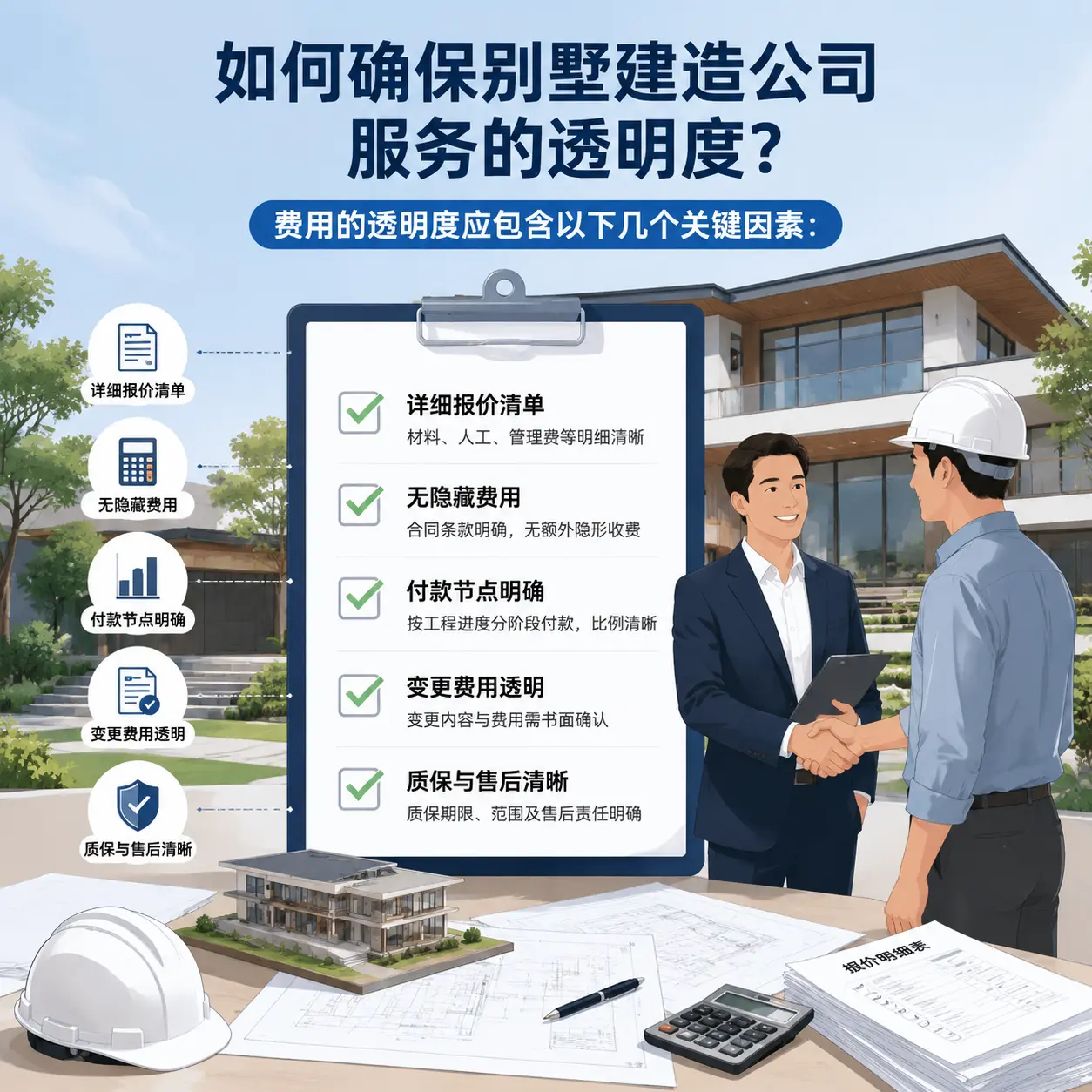 在 台江 如何确保别墅建造公司服务的透明度?