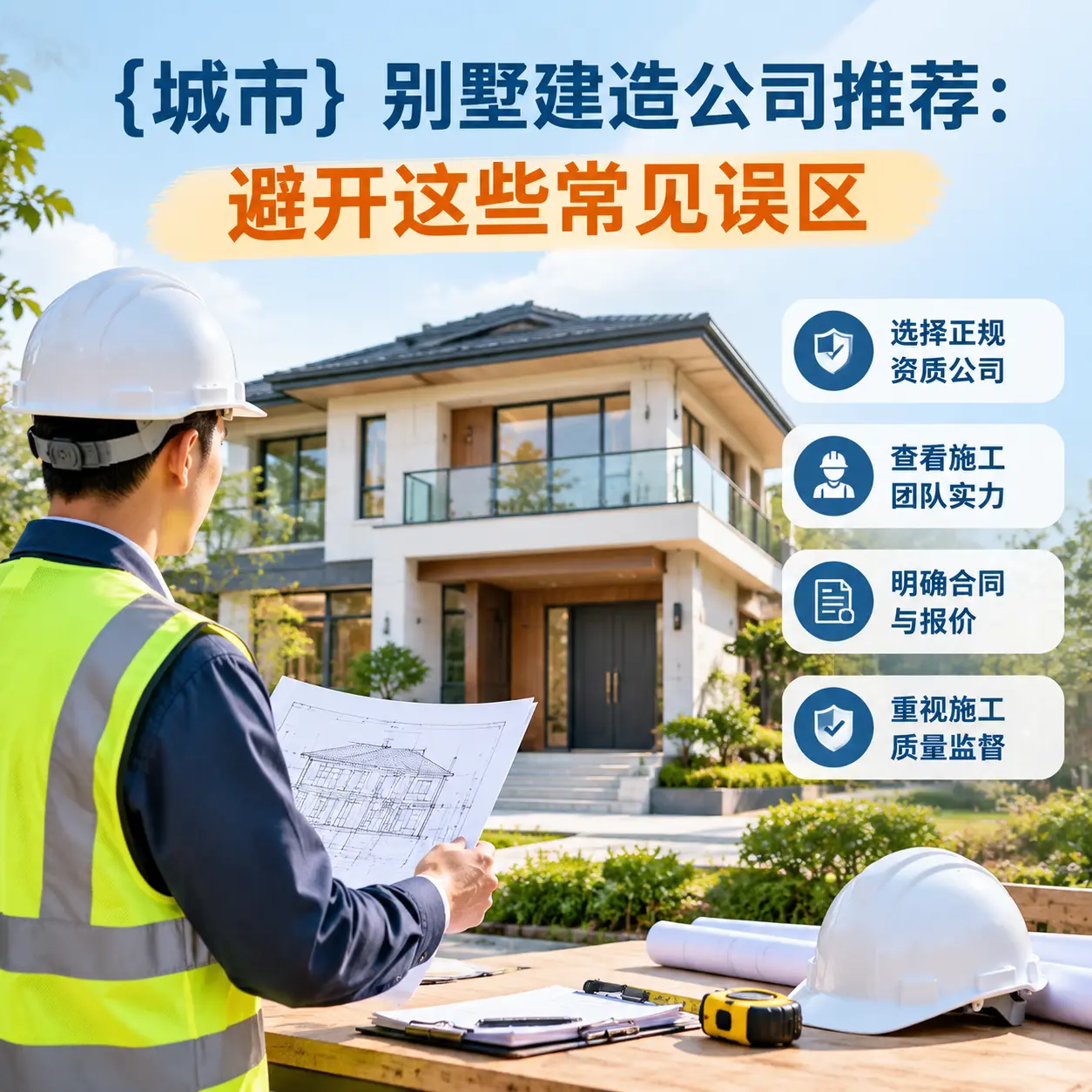 台江 别墅建造公司推荐：避开这些常见误区