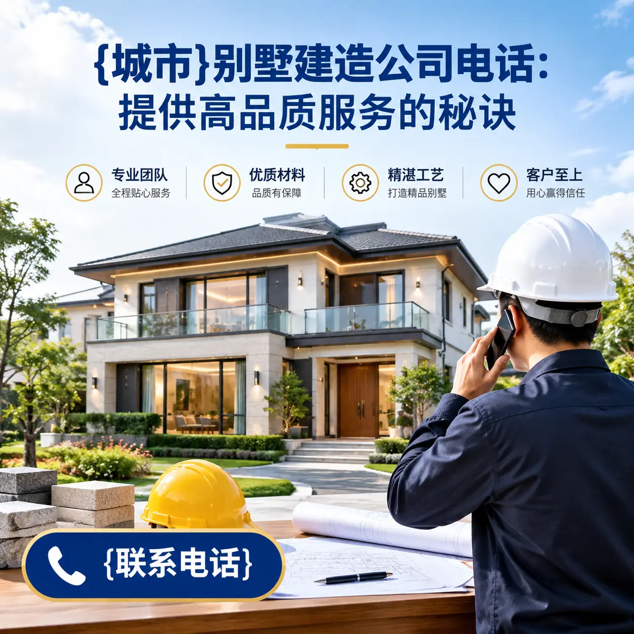 台江别墅建造公司电话：提供高品质服务的秘诀