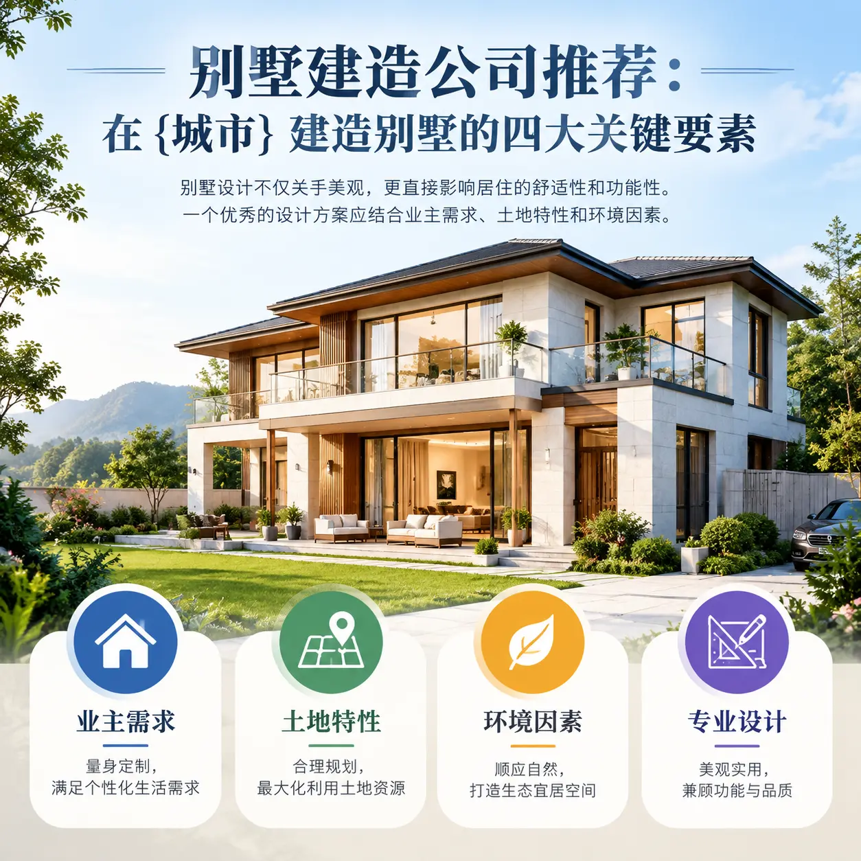 别墅建造公司推荐:在 台江 建造别墅的四大关键要素
