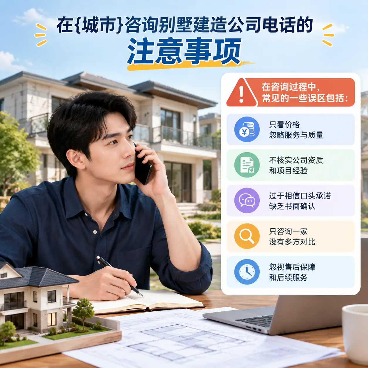在台江咨询别墅建造公司电话的注意事项
