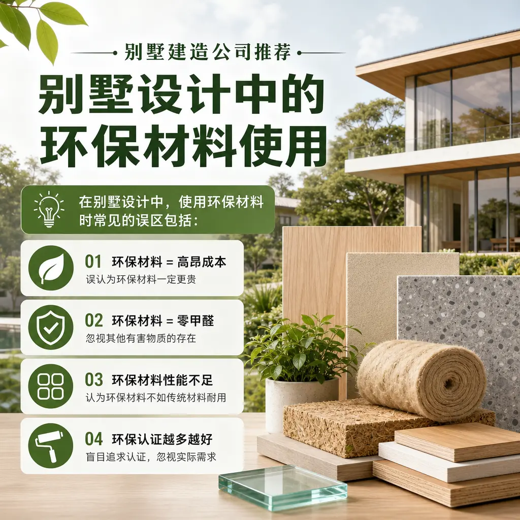 别墅建造公司推荐： 台江 别墅设计中的环保材料使用